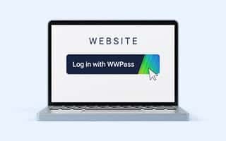Laptop with WWPass button
