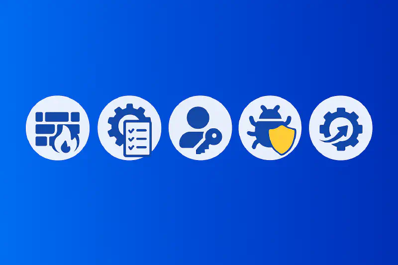 The five Cyber Essentials control themes at a glance